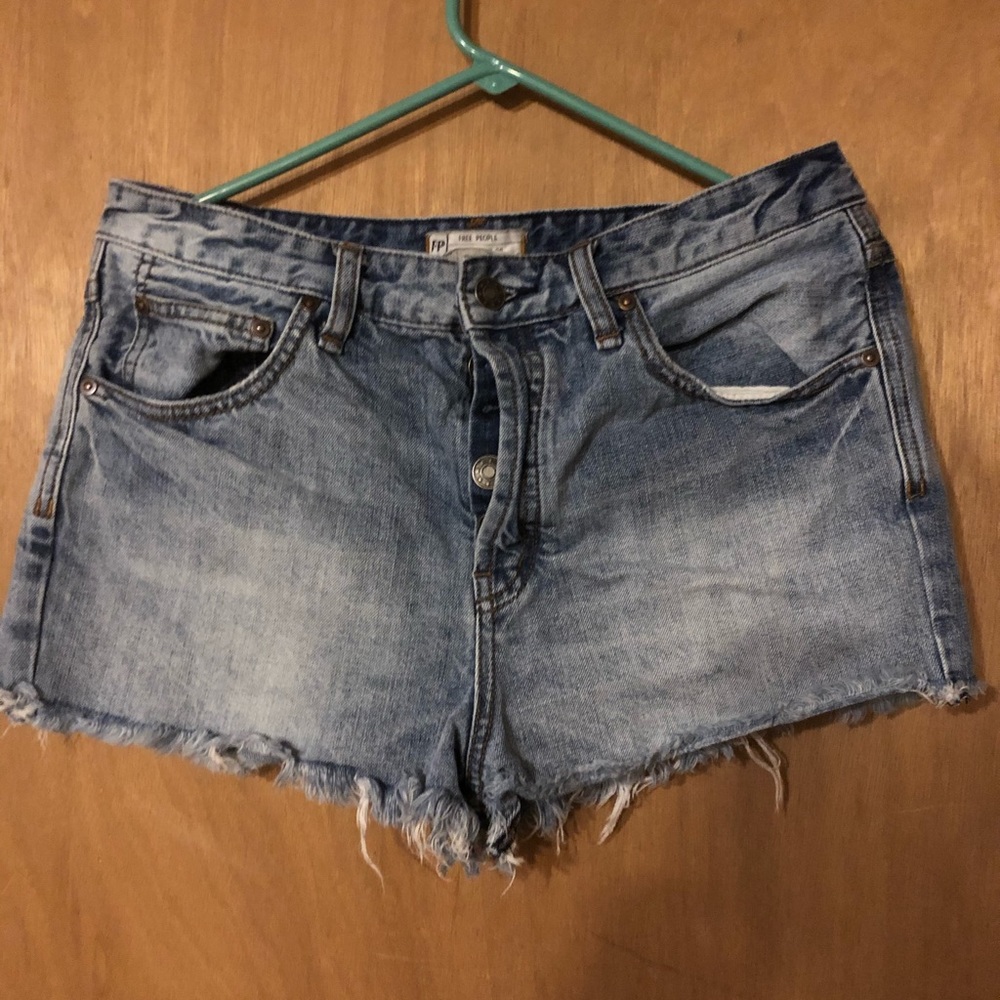 Free People Denim Shorts